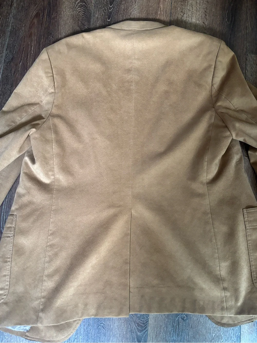 Vintage Maxwell’s Clothiers Suede Sport Coat Blazer Jacket Hand Tailored Brown